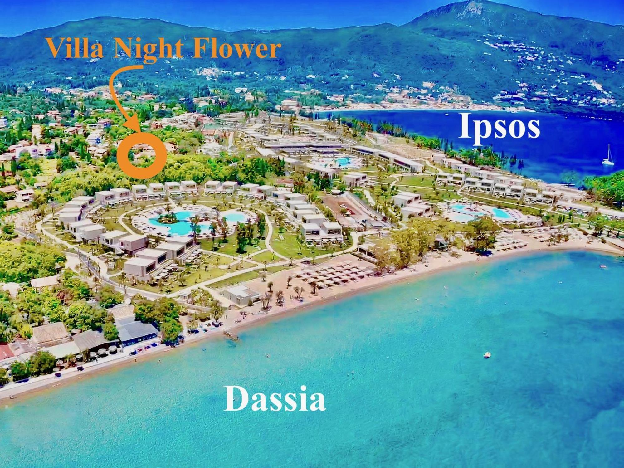Beach Villa Night Flower With Private Pool By Dadovillas 다시아 외부 사진